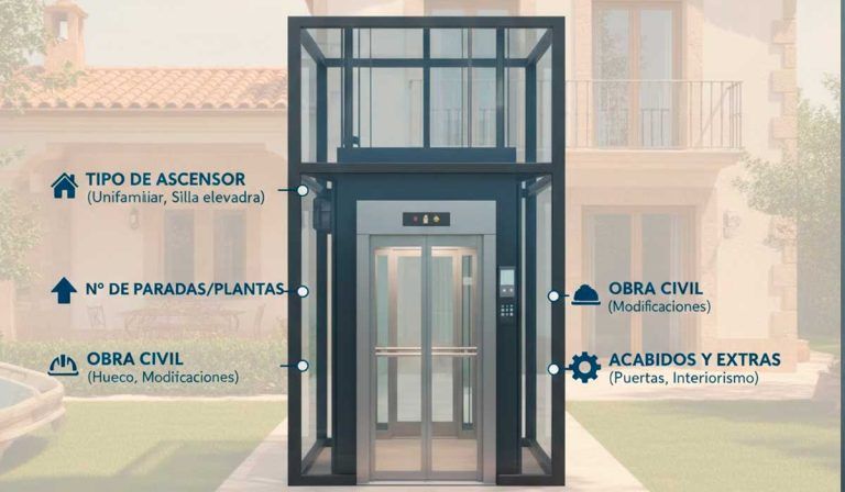 ¿Cuánto cuesta poner un ascensor en España?